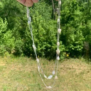 Kendra Scott サブリナ ブライトシルバー ロングネックレス パール Kendra Scott | Jewelry | Kendra Scott Sabrina Bright Silver Long